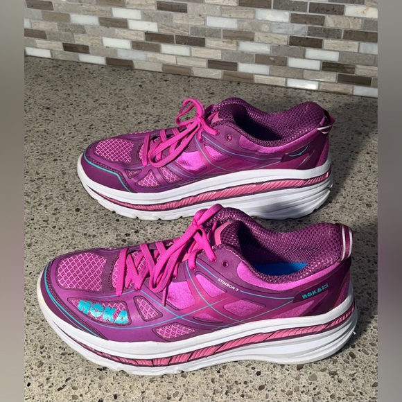 HOKA One One Stinson 3 Athletic shoe size 11 EUC - Picture 3 of 12